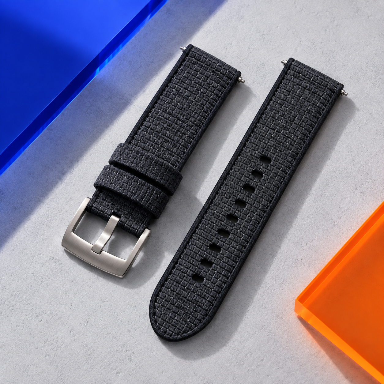 Vasefa Grid Weave Watch Strap